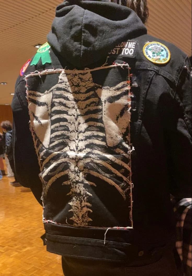 Custom Back Patches for Jackets, Vests & Hoodies