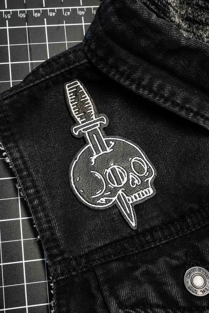 Custom Back Patches sample