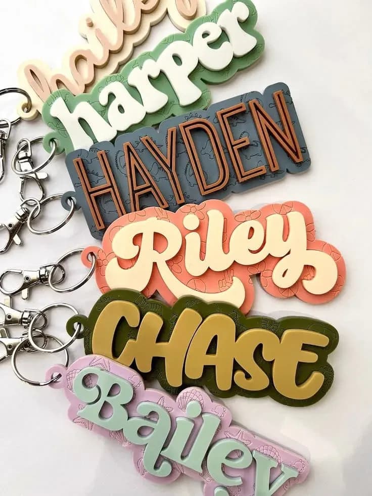 Types of Custom Keychain Patches We Make