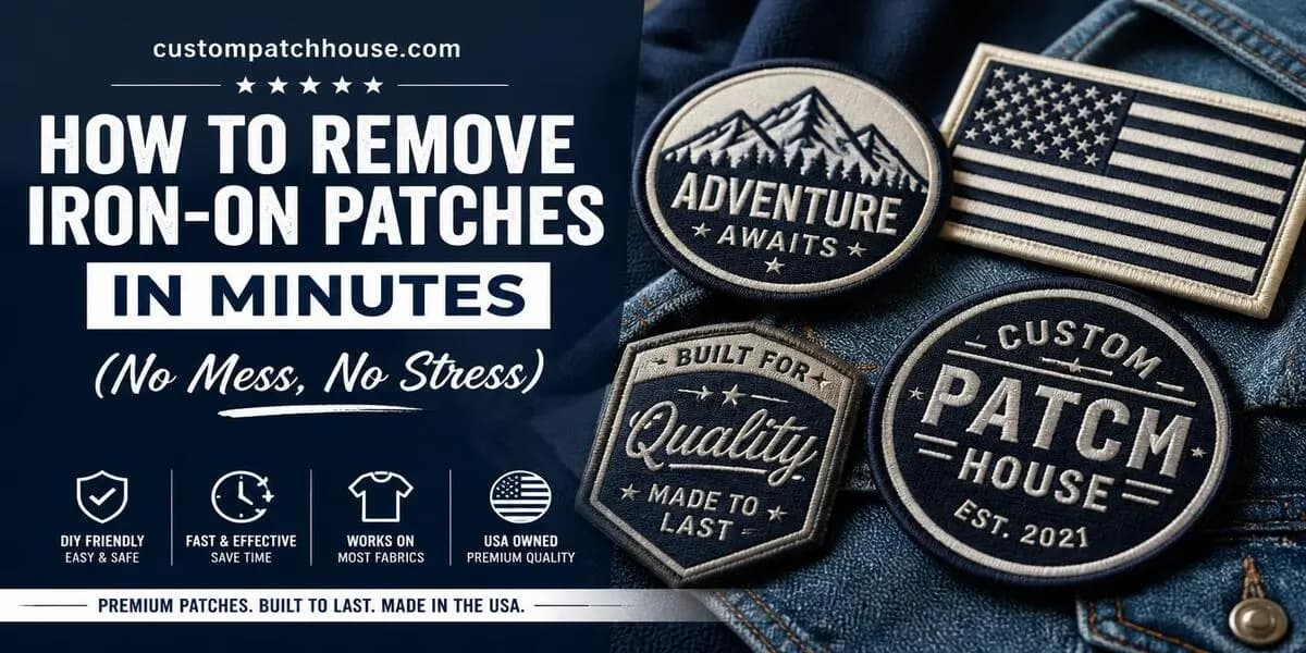 How to Remove Iron-On Patches in Minutes (No Mess, No Stress)