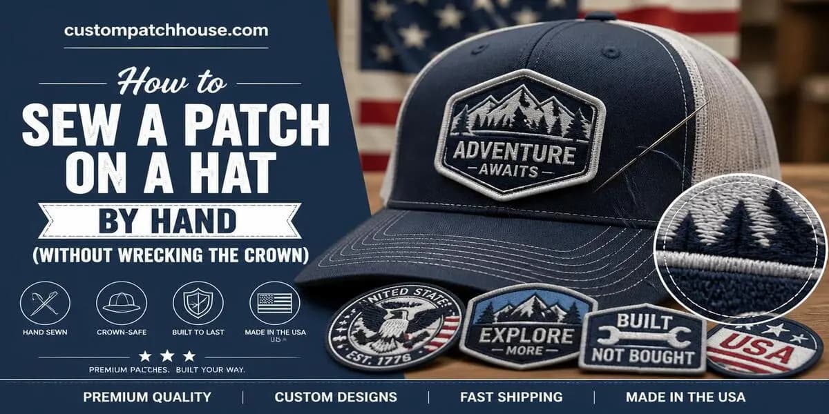 How to Sew a Patch on a Hat