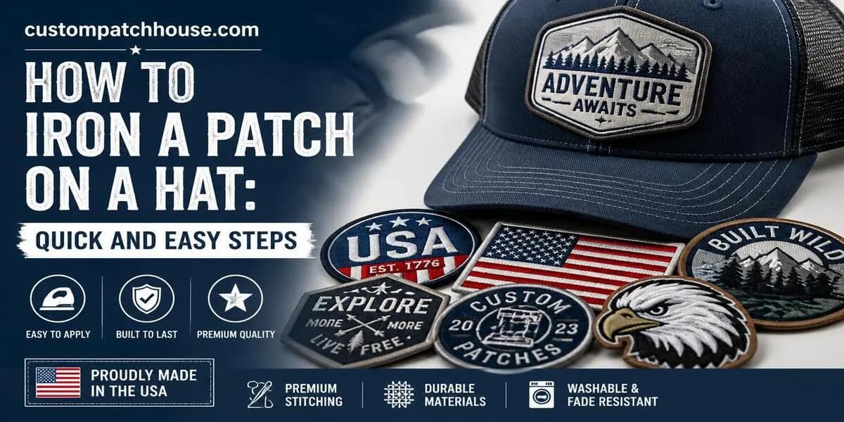 How to Iron a Patch on a Hat