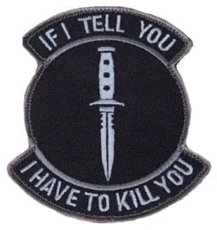 Custom Military Patches sample